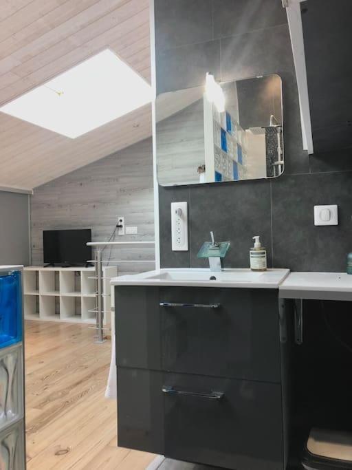 Duplex Atypique 20' De Toulouse Appartement Leguevin Buitenkant foto