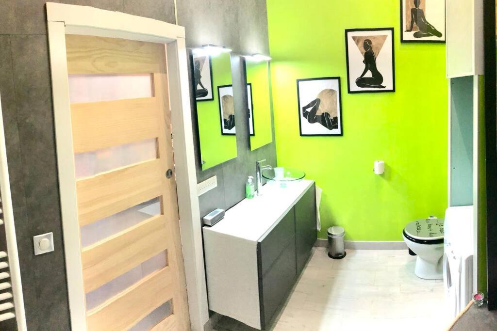 Duplex Atypique 20' De Toulouse Appartement Leguevin Buitenkant foto