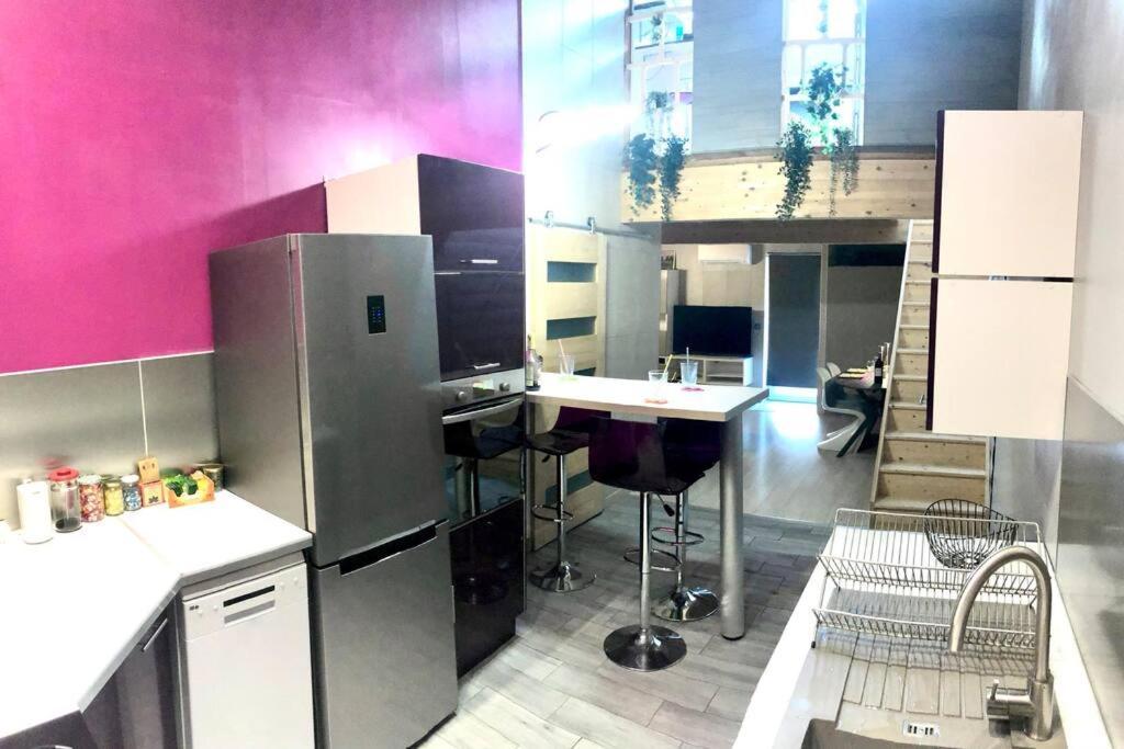 Duplex Atypique 20' De Toulouse Appartement Leguevin Buitenkant foto